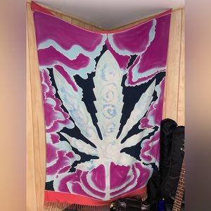 Pot Leaf Tapestry
